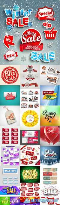 Sale Labels & Banners