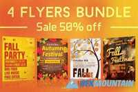 Autumn Flyers Bundle 416065