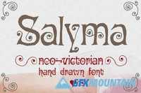 Salyma neo-victorian hand drawn