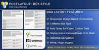 CodeCanyon - Post Layout : Box Style for Visual Composer v2.4 - 8531656