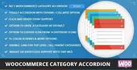 CodeCanyon - WooCommerce Category Accordion v1.2.1 - 7117371