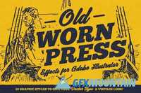 Old Worn Press - Illustrator Styles