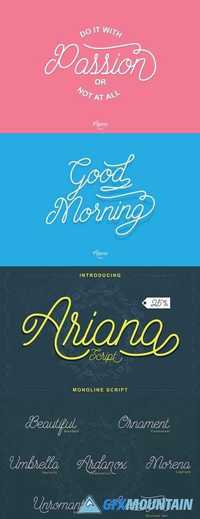 Ariana Script + Bonus - 107390