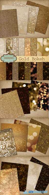 Gold Bokeh and Glitter Backgrounds 470294
