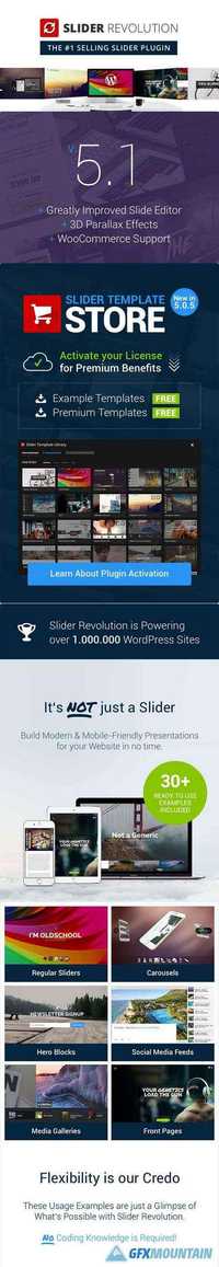 Slider Revolution v5.1.4 - Responsive WordPress Plugin - 2751380