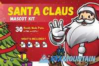Santa Claus Mascot KIT 469394