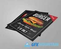 Double Sided Fast Food Flyer 473181