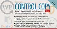 CodeCanyon - WP Control Copy v5.1 - Protect Content & Serve Copy - 4289952