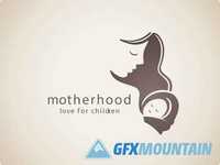 Stock Vector - Mother Logo 