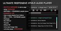 CodeCanyon - HTML5 Audio Player with Playlist v3.30 - 1694831