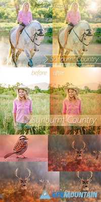 Sunburnt Country Photoshop Actions