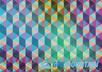 Pattern modern colorful background