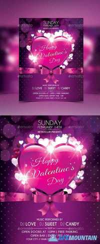 Graphicriver - Valentine's Day Flyer 14401041