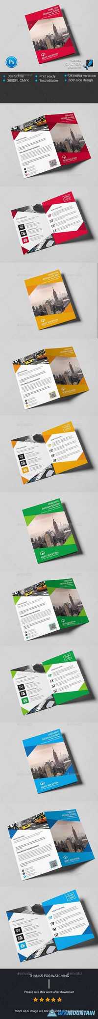 Graphicriver - Corporate Business Bi-fold Brochure 13948978