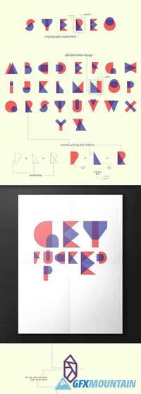 Stereo Typeface