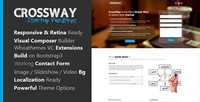 ThemeForest - CrossWay v1.1.1 - Startup Landing Page Bootstrap WP Theme - 9497712