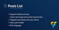 CodeCanyon - Posts List for Visual Composer v1.3.8 - 9456666