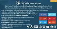 CodeCanyon - Easy Social Share Buttons for WordPress v3.3 - 6394476