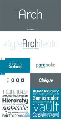 Arch Font Family Complete $200