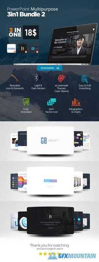 GraphicRiver - Power Point 3 In One Bundle 2 13014127