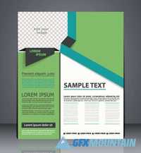 Brochures flyer template design8
