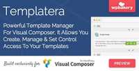 CodeCanyon - Templatera v1.1.8 - Template Manager for Visual Composer - 5195991
