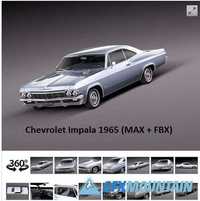Chevrolet Impala 1965 (MAX + FBX) 