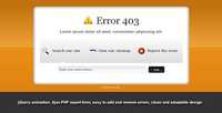 ThemeForest - Powerful Errors v1.0 - PHP/Ajax error template - 55303