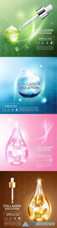Collagen Solutions - Skin Beauty Concept