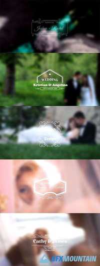 Motion Array - Wedding Titles Vol 3 After Effects Template