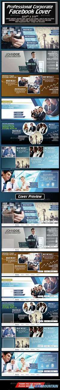 Graphicriver - Corporate Facebook Cover For Pro 14556790