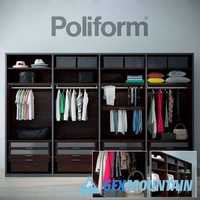 poliform wardrobe