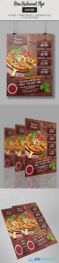 GraphicRiver - Pizza Restaurant Flyer 11657805