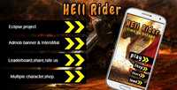 CodeCanyon - Hell Rider v1.0 - Admob Multiple character Leadeboard - 14466904