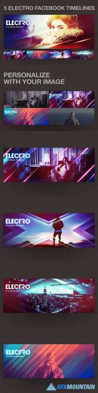 5 Electro Facebook Timeline Covers 508077