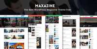 ThemeForest - Maxazine v1.0.2 - News, Magazine & Blog WordPress Theme - 14051029