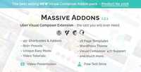 CodeCanyon - Visual Composer Extensions v1.2.1 - Massive Addons - All In One Ultimate Addon Pack - 14429839