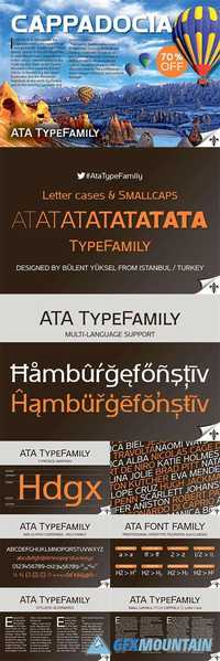 ATA Sans Serif