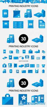 Printing Industry Icons