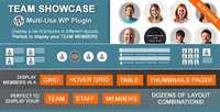 CodeCanyon - Team Showcase v1.6 - Wordpress Plugin - 4936368