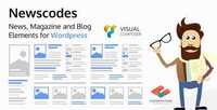 CodeCanyon - Newscodes v1.0.1 - News, Magazine and Blog Elements for Wordpress - 14714969