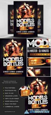 Models Bottles Flyer