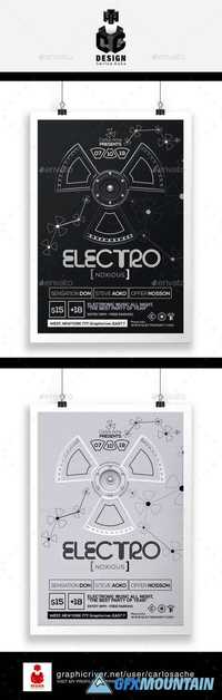 Electro Noxious - Flyer & Poster Template 12240731