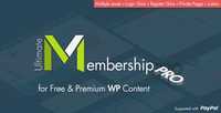CodeCanyon - Ultimate Membership Pro WordPress Plugin v2.6 - 12159253