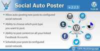CodeCanyon - Social Auto Poster v2.2.3 - WordPress Plugin - 5754169