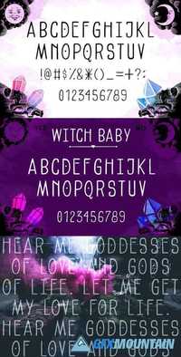  Witch Baby Display