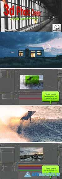 Videohive 3d Photo Creator With Liquid FX Animations 13709979