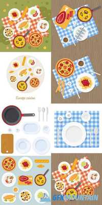 Food and Kitchen Set