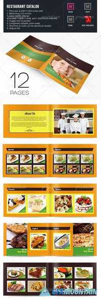Restaurant Catalog 12 Pages
