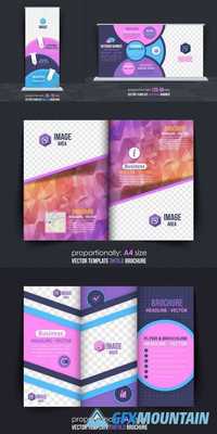 Flat Style Business Banners & Brochures